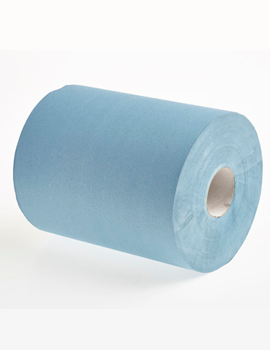 Roll Towel 1 Ply 150M Blue 1 x 6